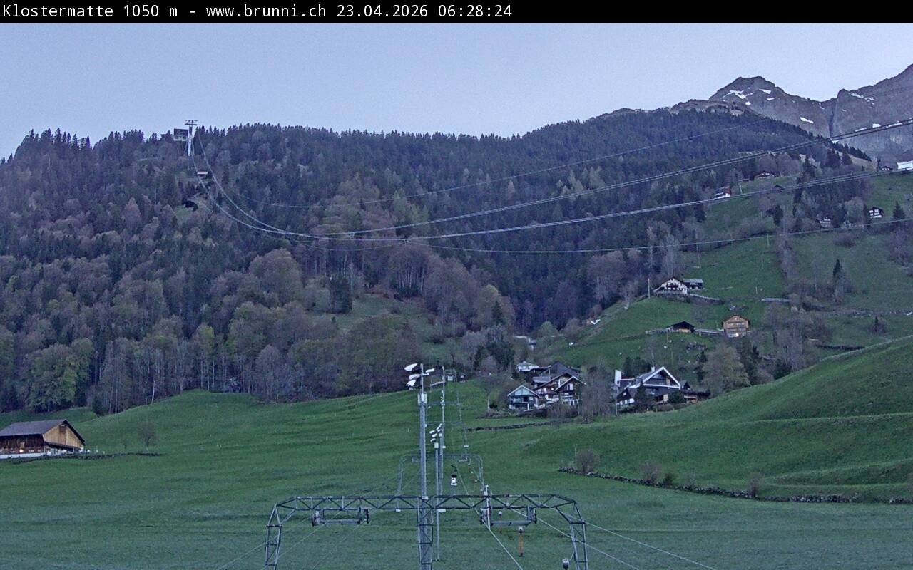 Archiv Foto Webcam Schlepplift Klostermatte in Engelberg