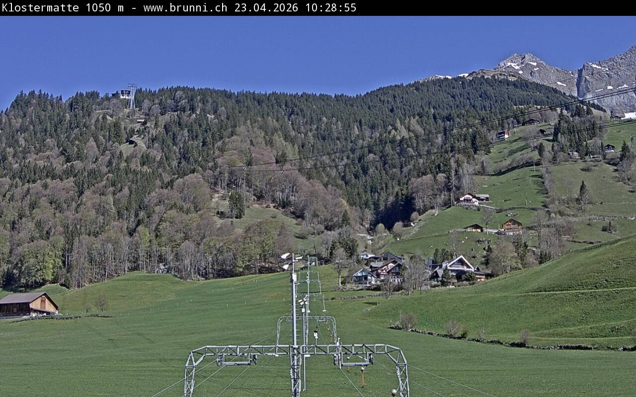 Archiv Foto Webcam Schlepplift Klostermatte in Engelberg