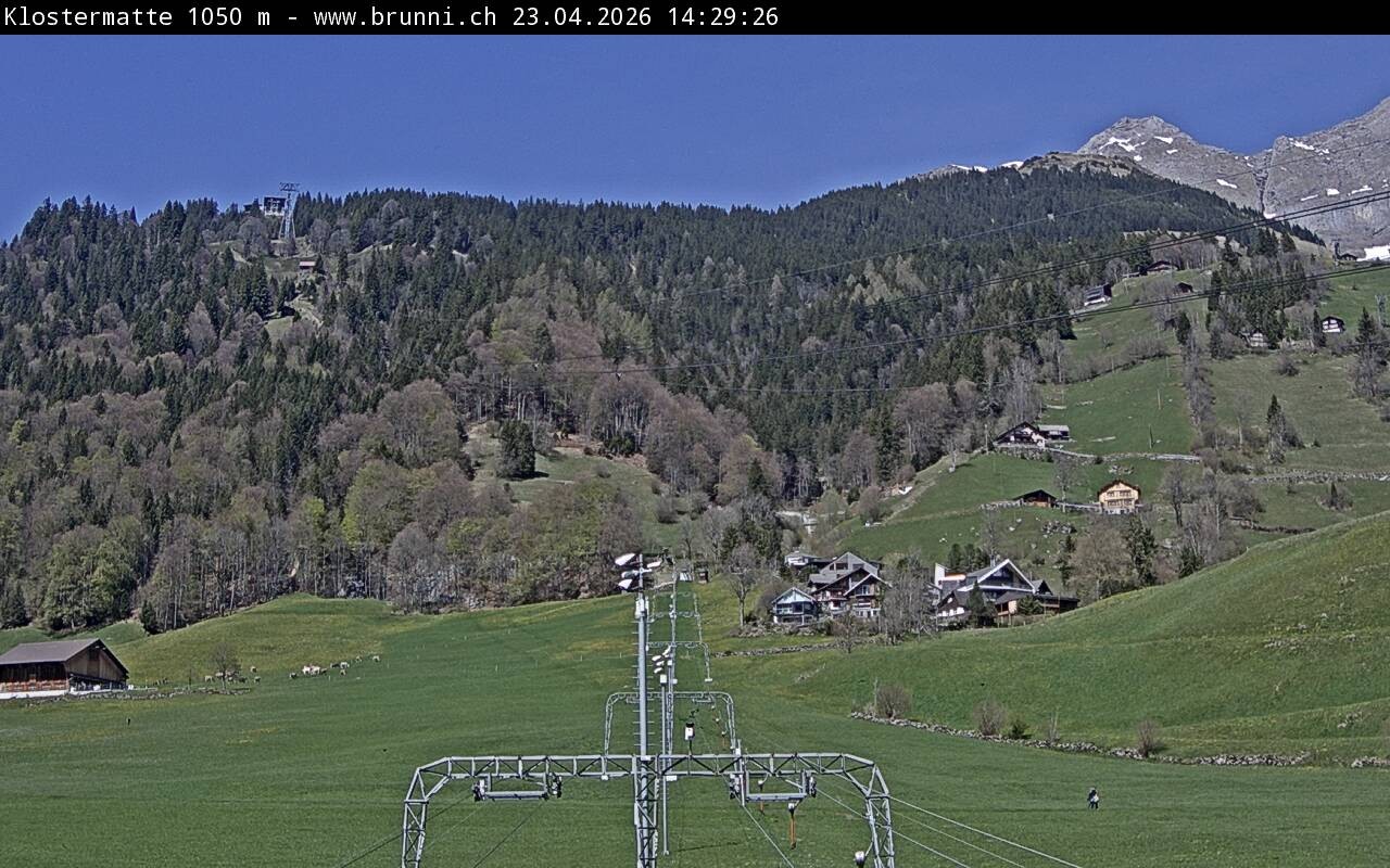 Archiv Foto Webcam Schlepplift Klostermatte in Engelberg