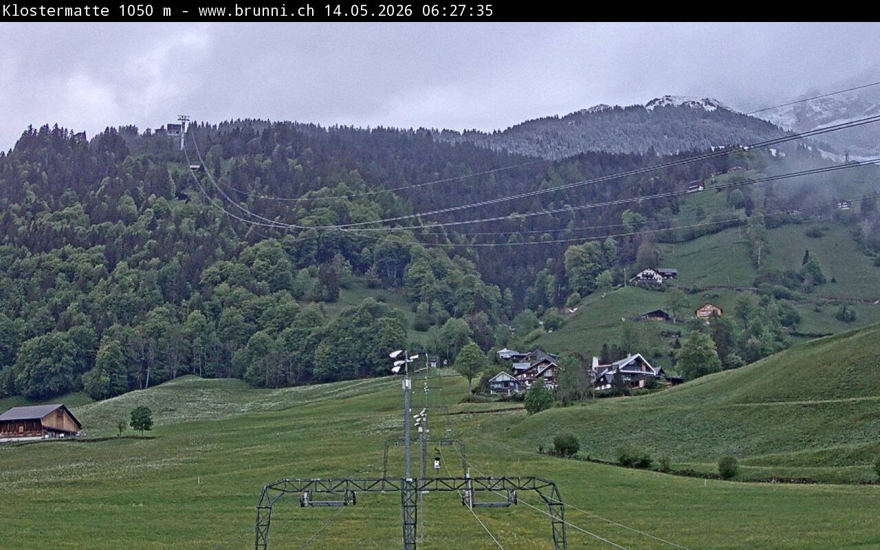 Archiv Foto Webcam Schlepplift Klostermatte in Engelberg