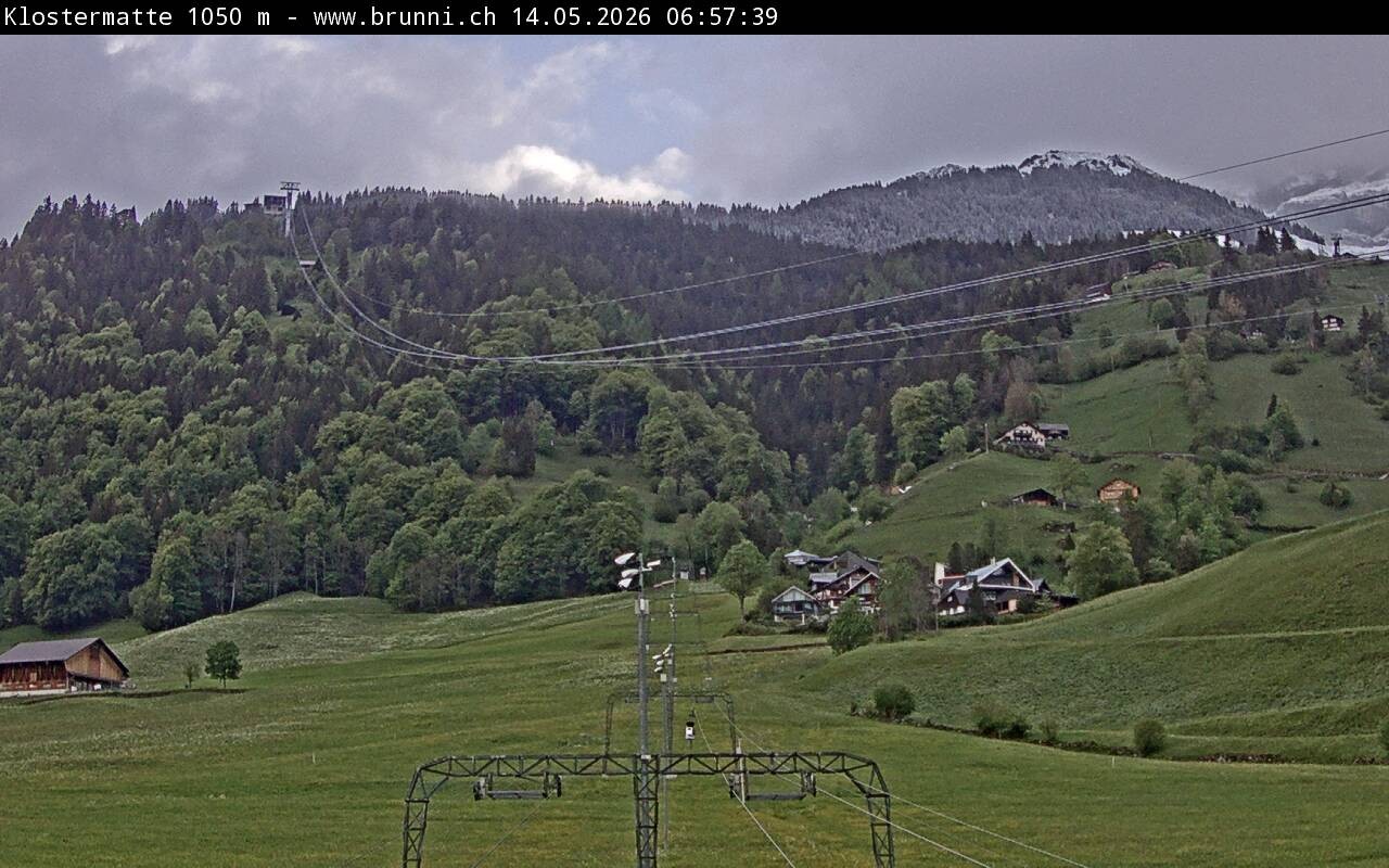 Archiv Foto Webcam Schlepplift Klostermatte in Engelberg