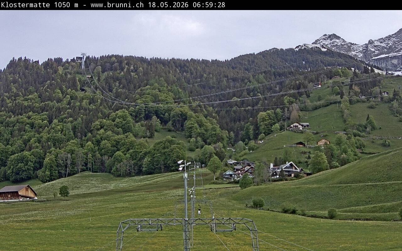 Archiv Foto Webcam Schlepplift Klostermatte in Engelberg