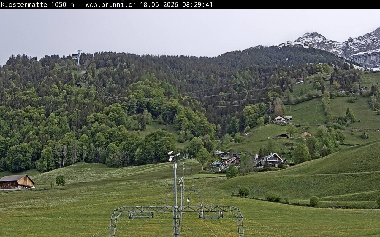 Archiv Foto Webcam Schlepplift Klostermatte in Engelberg