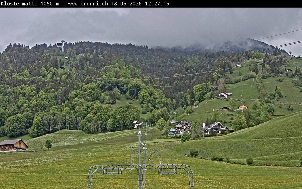 Archiv Foto Webcam Schlepplift Klostermatte in Engelberg