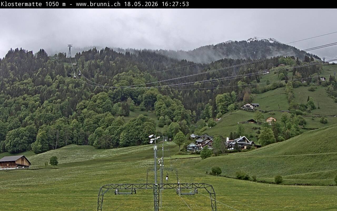 Archiv Foto Webcam Schlepplift Klostermatte in Engelberg