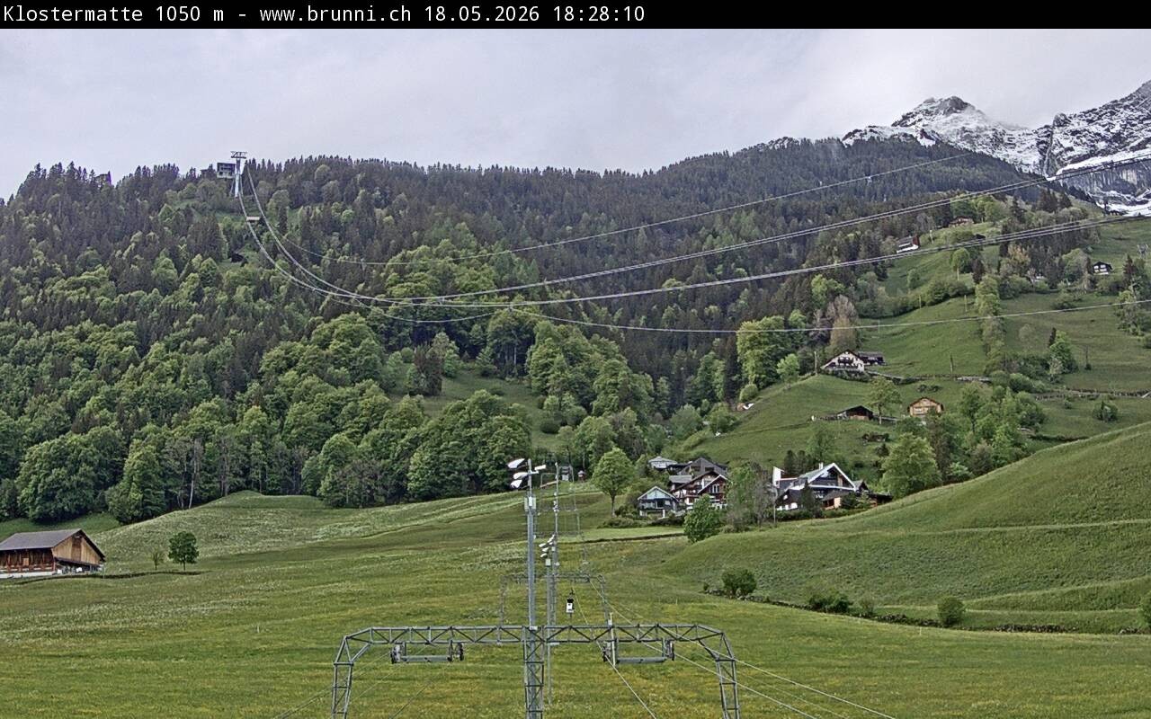 Archiv Foto Webcam Schlepplift Klostermatte in Engelberg