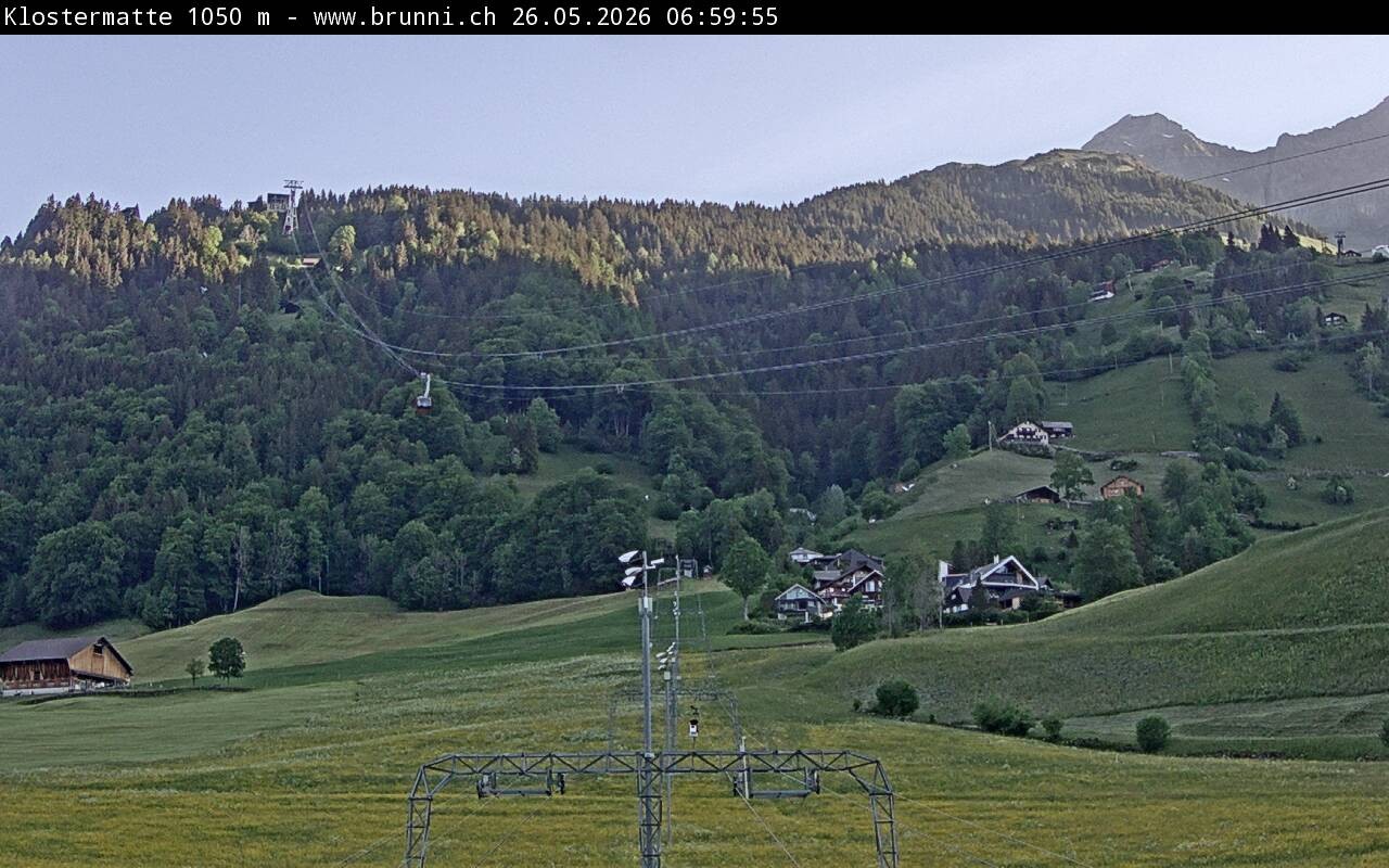 Archiv Foto Webcam Schlepplift Klostermatte in Engelberg