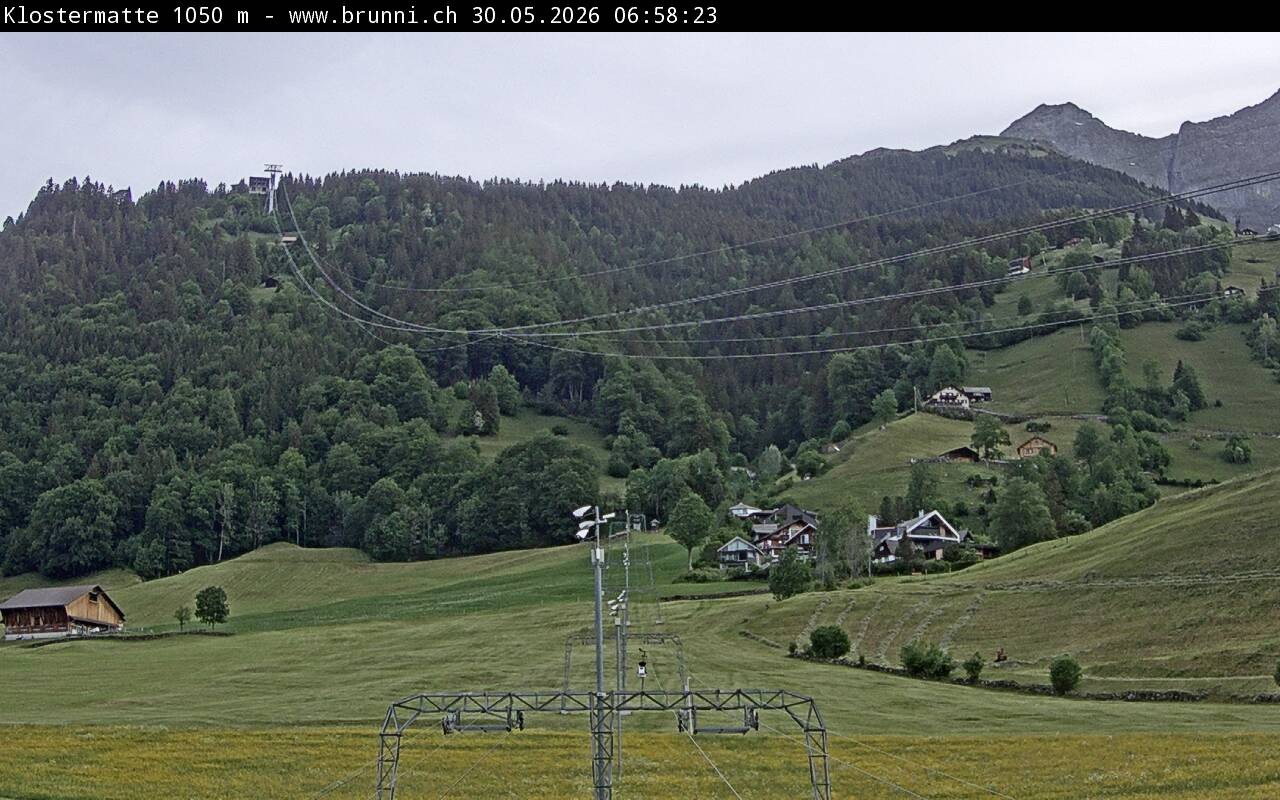 Archived image Webcam Engelberg: T-Bar Klostermatte