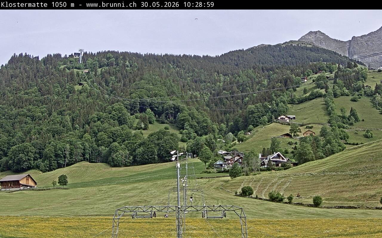 Archived image Webcam Engelberg: T-Bar Klostermatte