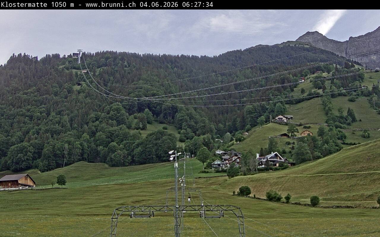 Archiv Foto Webcam Schlepplift Klostermatte in Engelberg