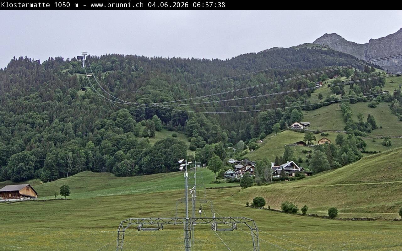 Archiv Foto Webcam Schlepplift Klostermatte in Engelberg
