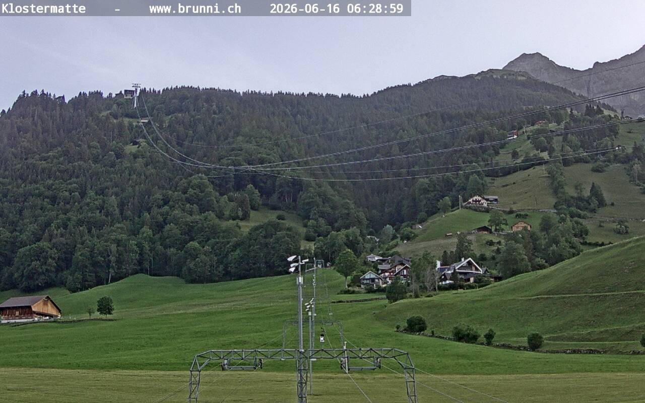 Archiv Foto Webcam Schlepplift Klostermatte in Engelberg