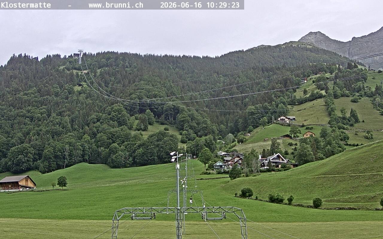 Archiv Foto Webcam Schlepplift Klostermatte in Engelberg