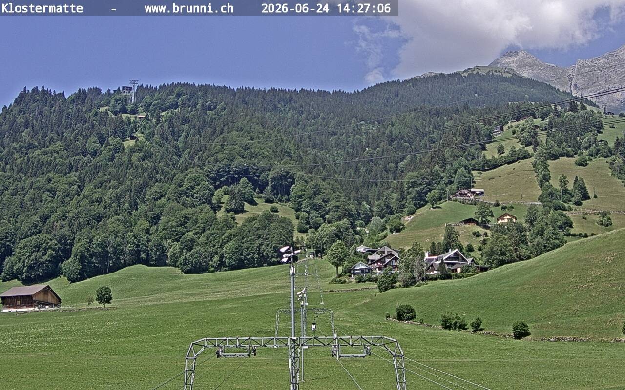 Archiv Foto Webcam Schlepplift Klostermatte in Engelberg