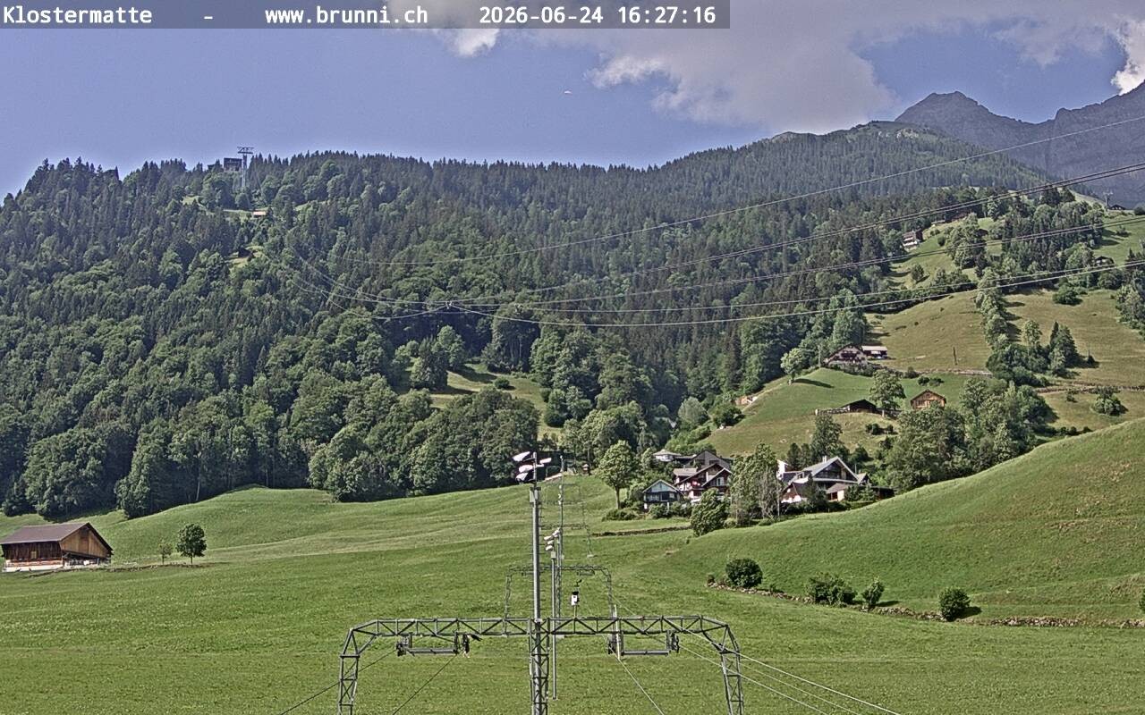 Archiv Foto Webcam Schlepplift Klostermatte in Engelberg