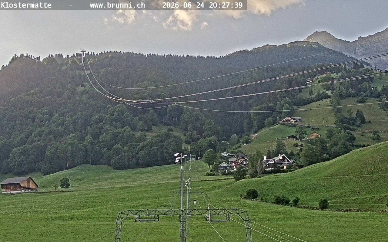 Archiv Foto Webcam Schlepplift Klostermatte in Engelberg