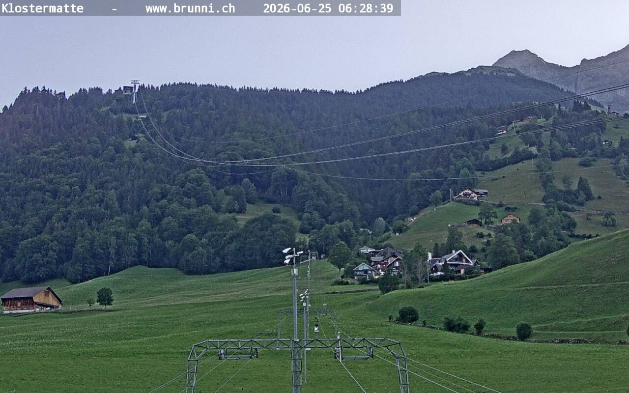 Archiv Foto Webcam Schlepplift Klostermatte in Engelberg
