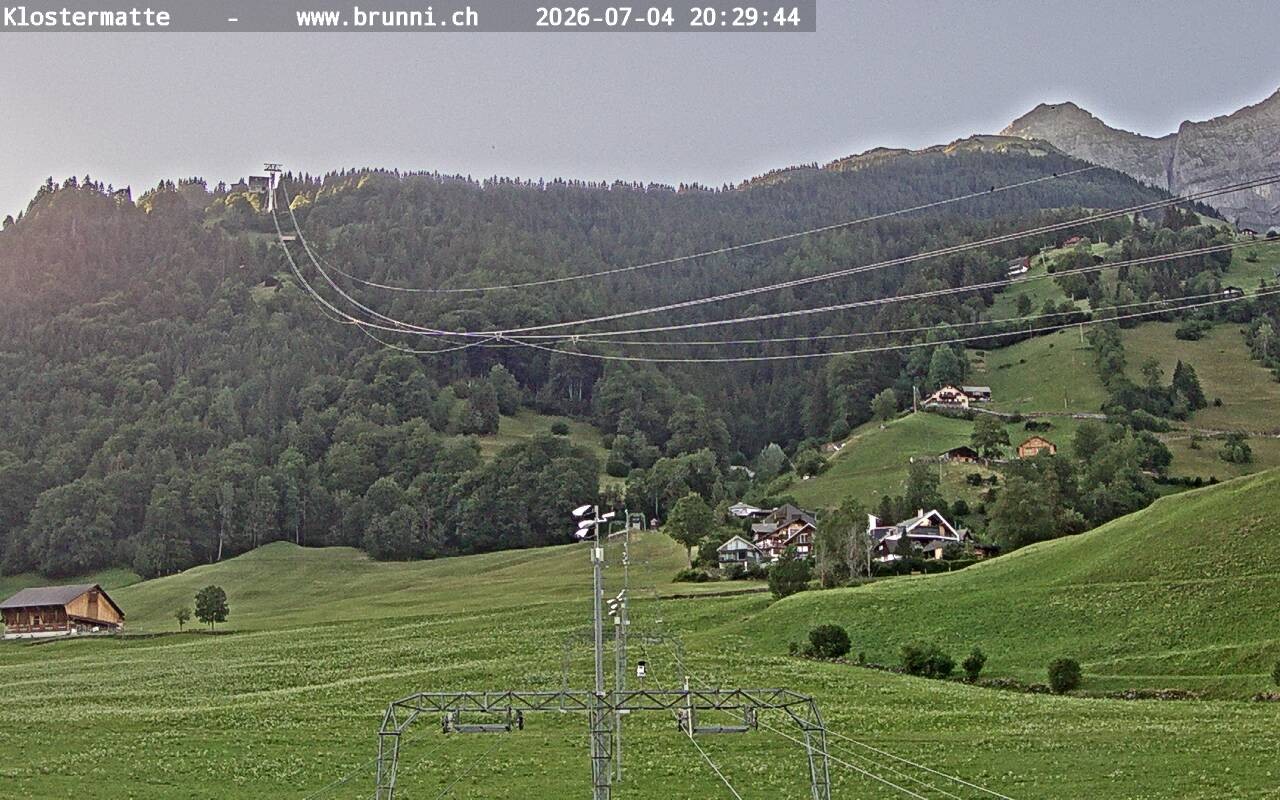 Archiv Foto Webcam Schlepplift Klostermatte in Engelberg