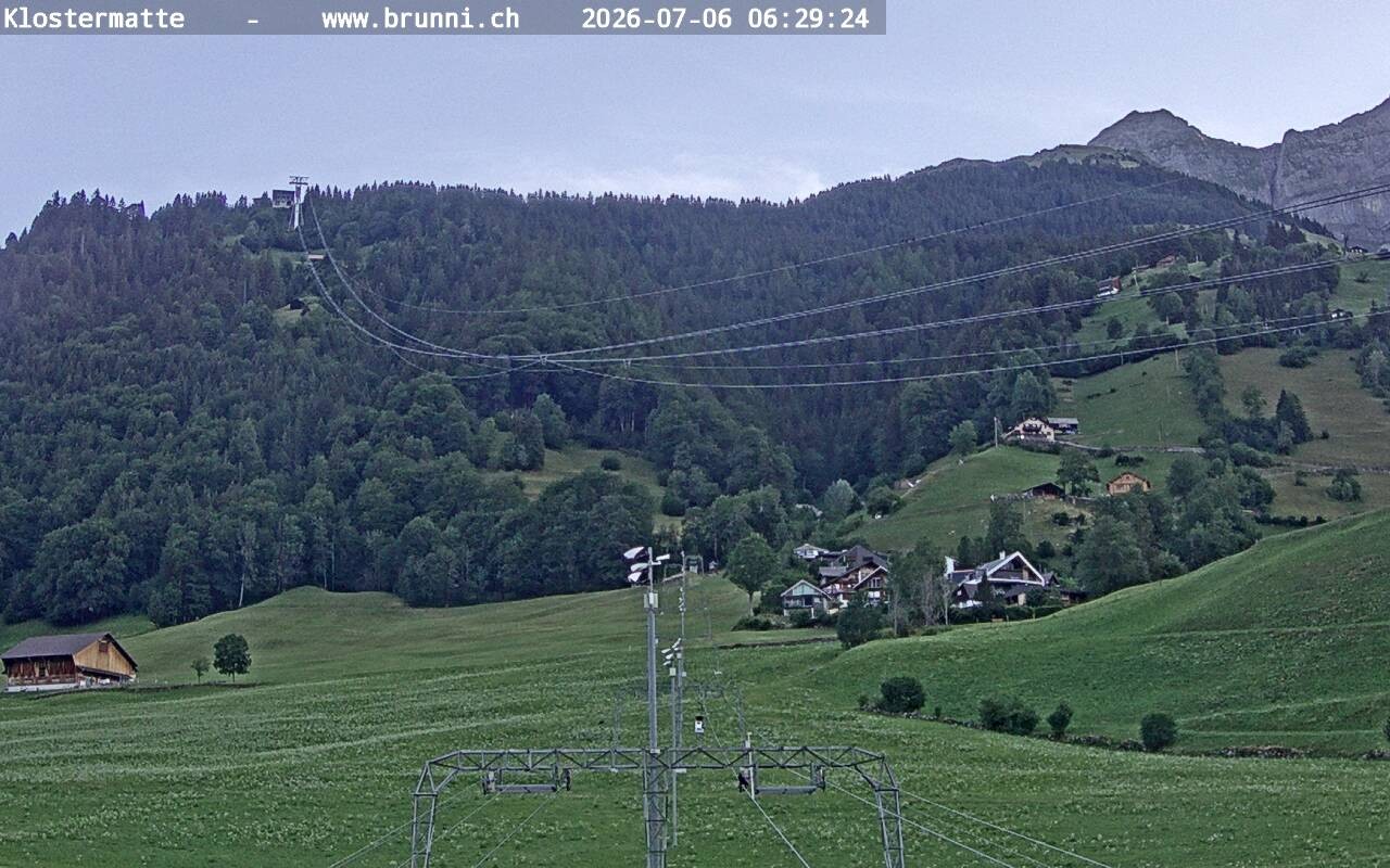 Archiv Foto Webcam Schlepplift Klostermatte in Engelberg