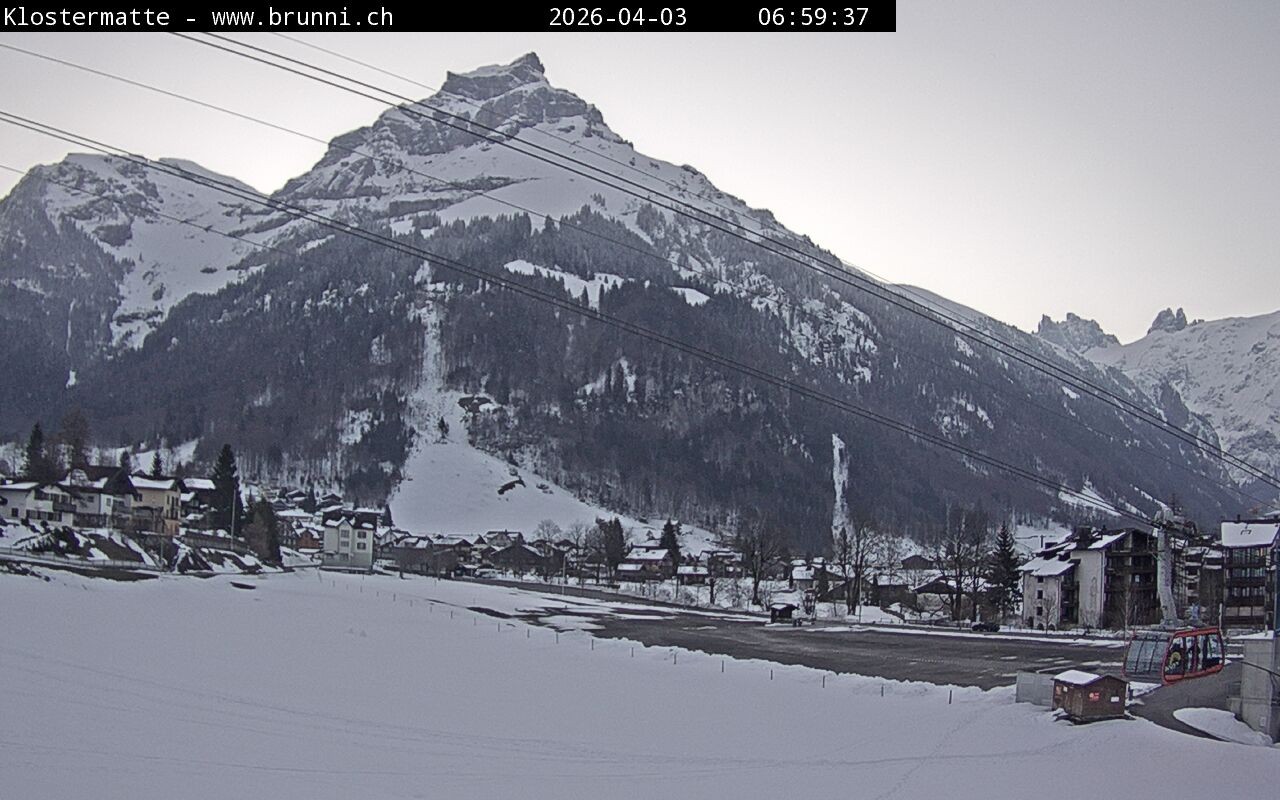 Archiv Foto Webcam Engelberg: Brunni Luftseilbahn