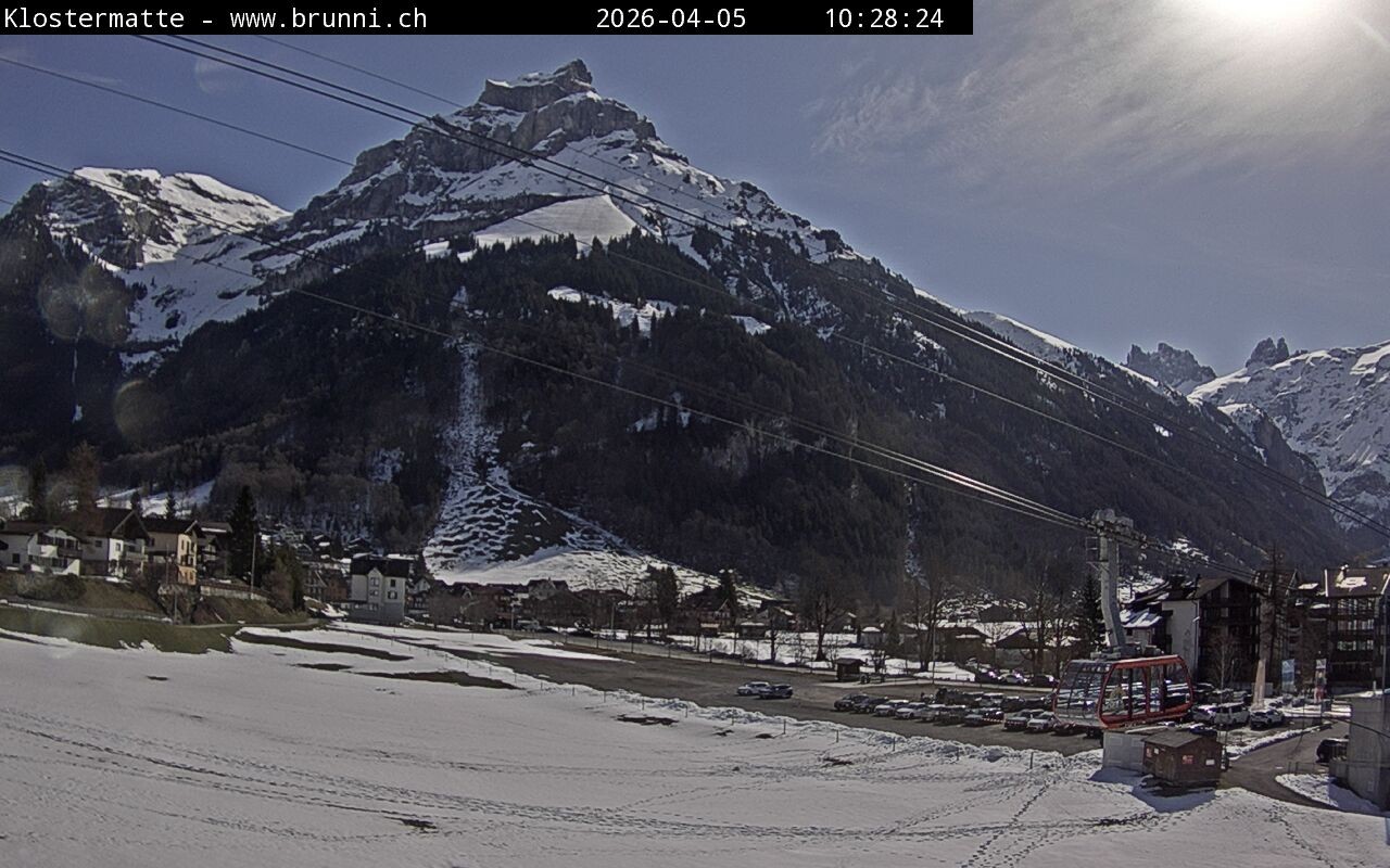 Archiv Foto Webcam Engelberg: Brunni Luftseilbahn