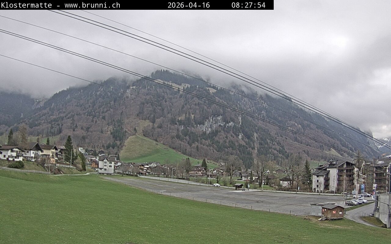Archived image Webcam Engelberg: Brunni cable car