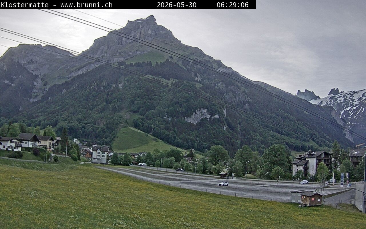 Archived image Webcam Engelberg: Brunni cable car