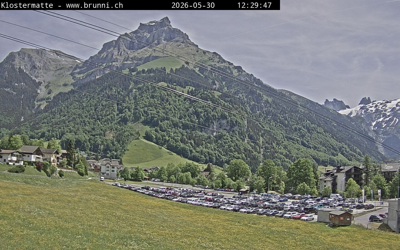Archived image Webcam Engelberg: Brunni cable car