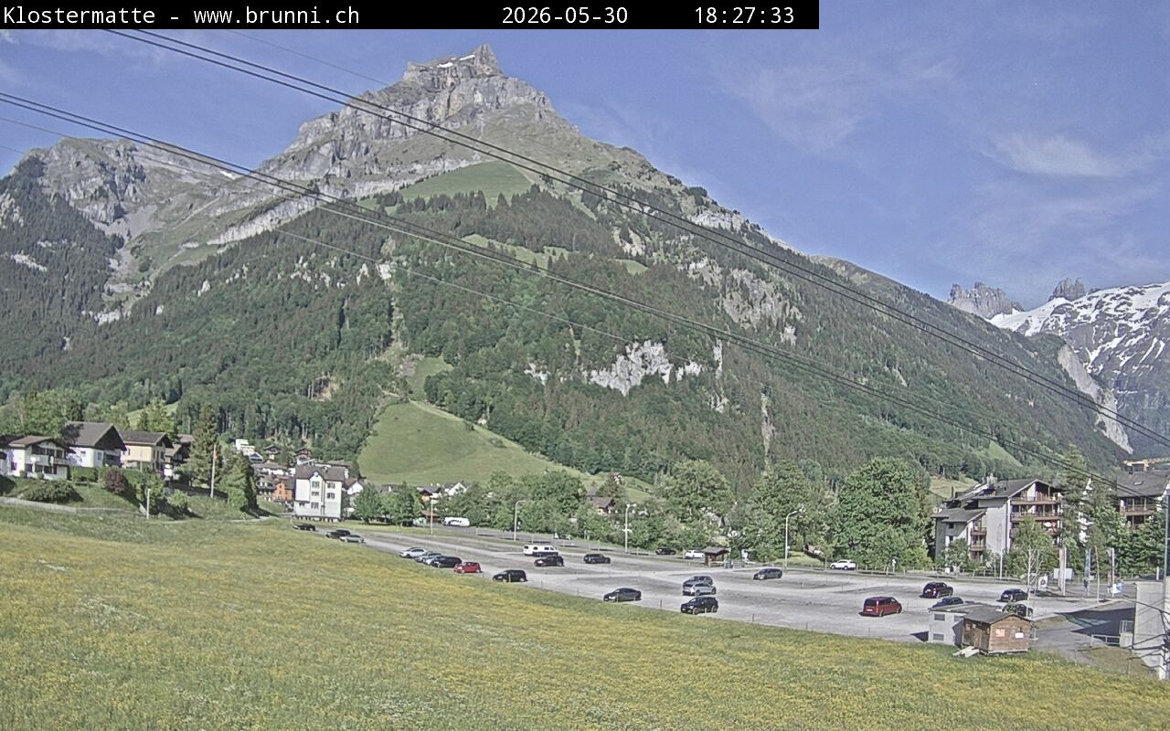 Archived image Webcam Engelberg: Brunni cable car