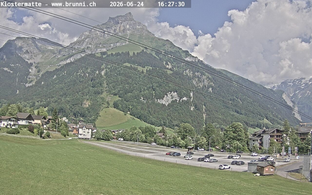 Archived image Webcam Engelberg: Brunni cable car