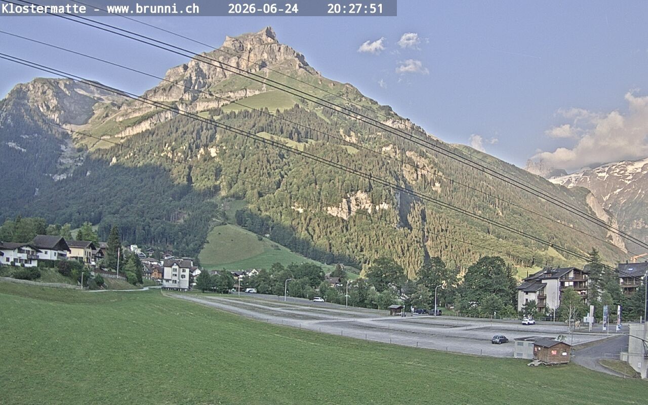 Archived image Webcam Engelberg: Brunni cable car