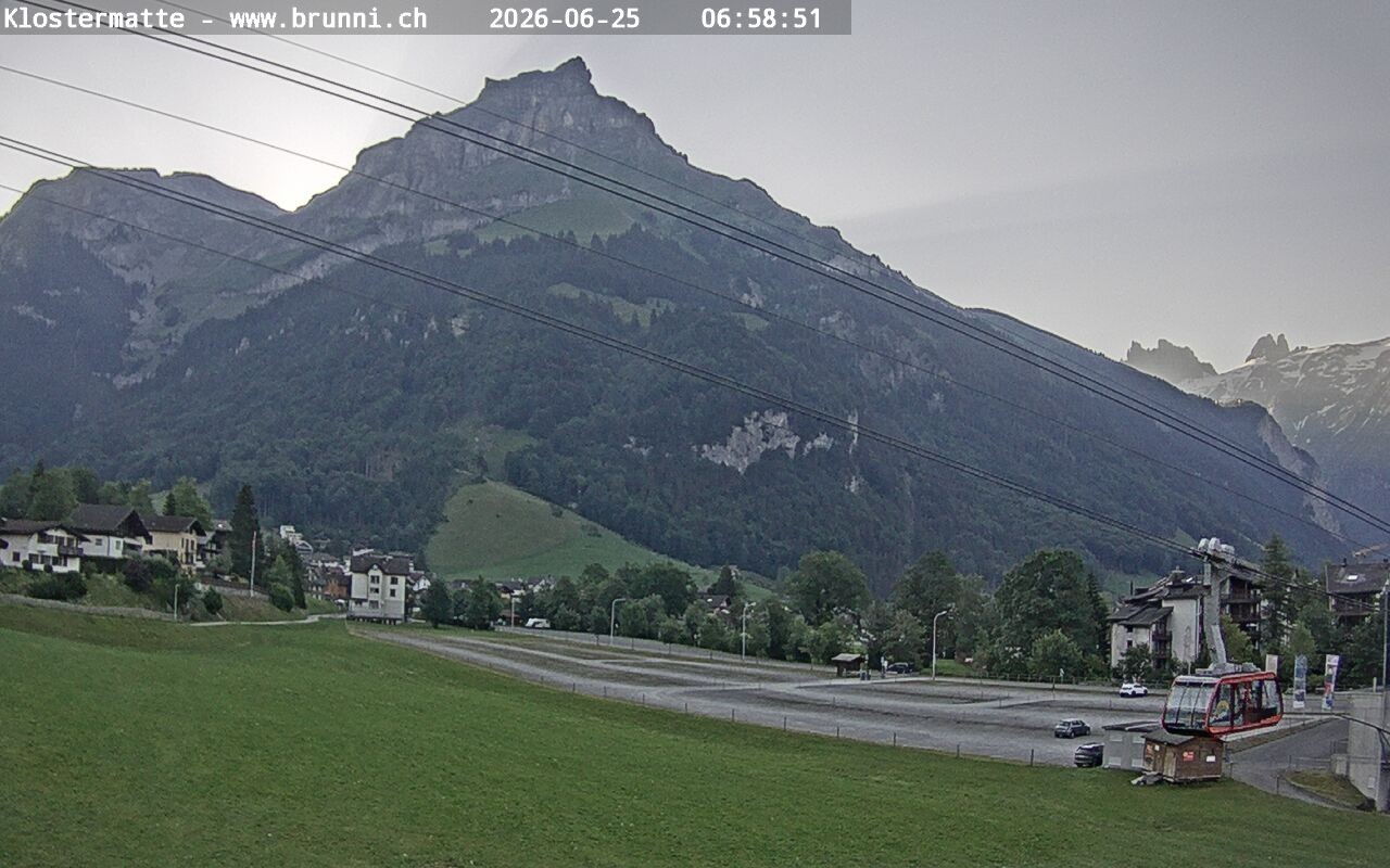 Archiv Foto Webcam Engelberg: Brunni Luftseilbahn