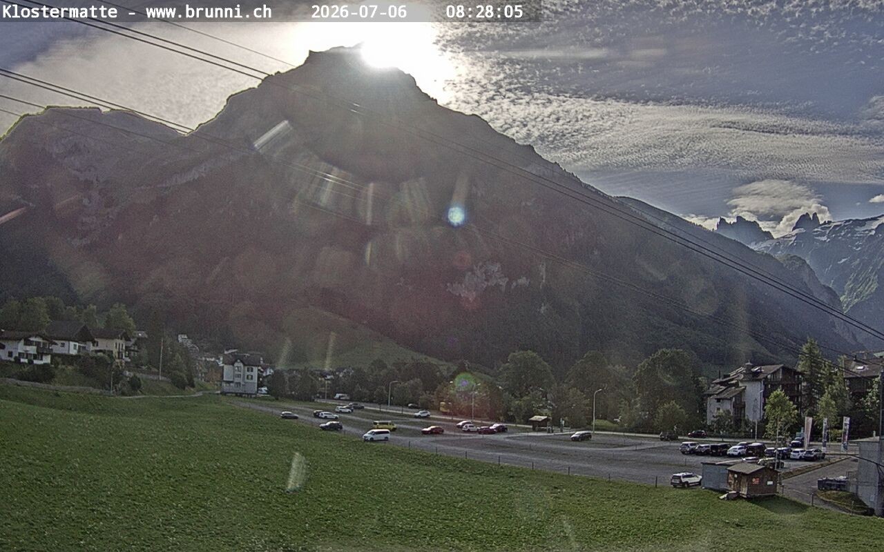 Archiv Foto Webcam Engelberg: Brunni Luftseilbahn