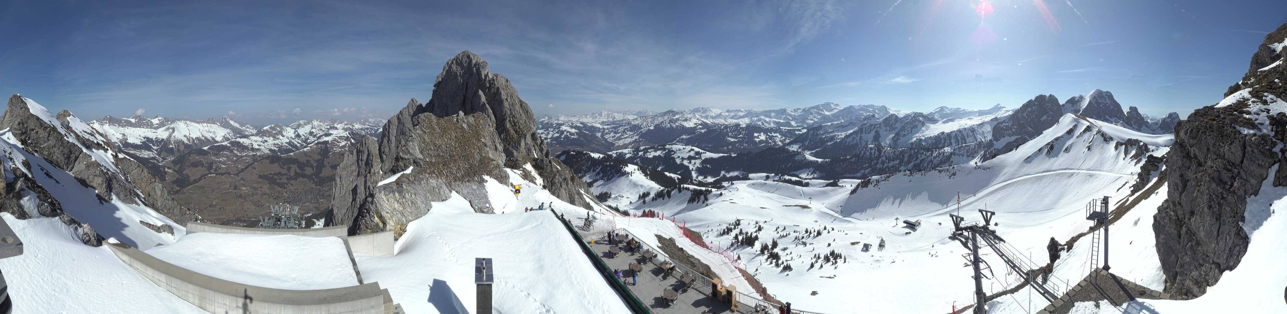 Archiv Foto Webcam La Videmanette (2.151 m)