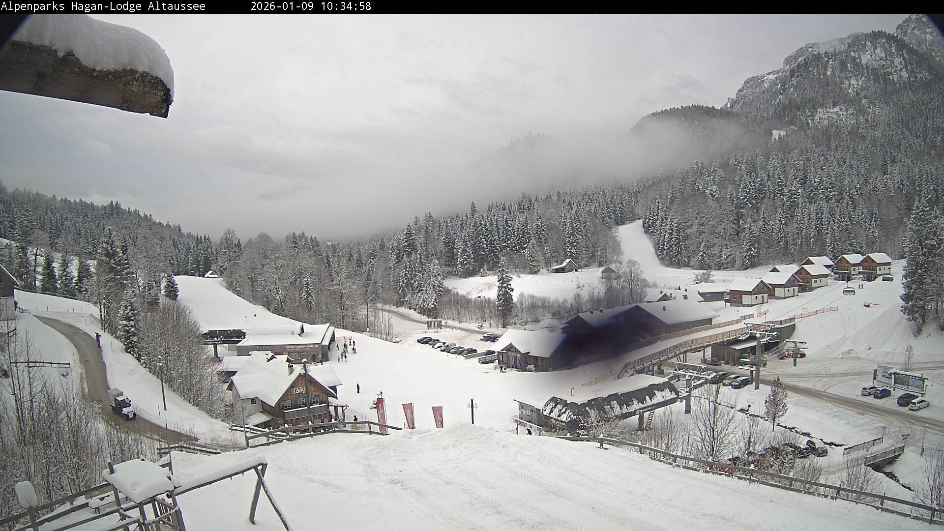 Archiv Foto Webcam Altaussee: Hagan Lodge