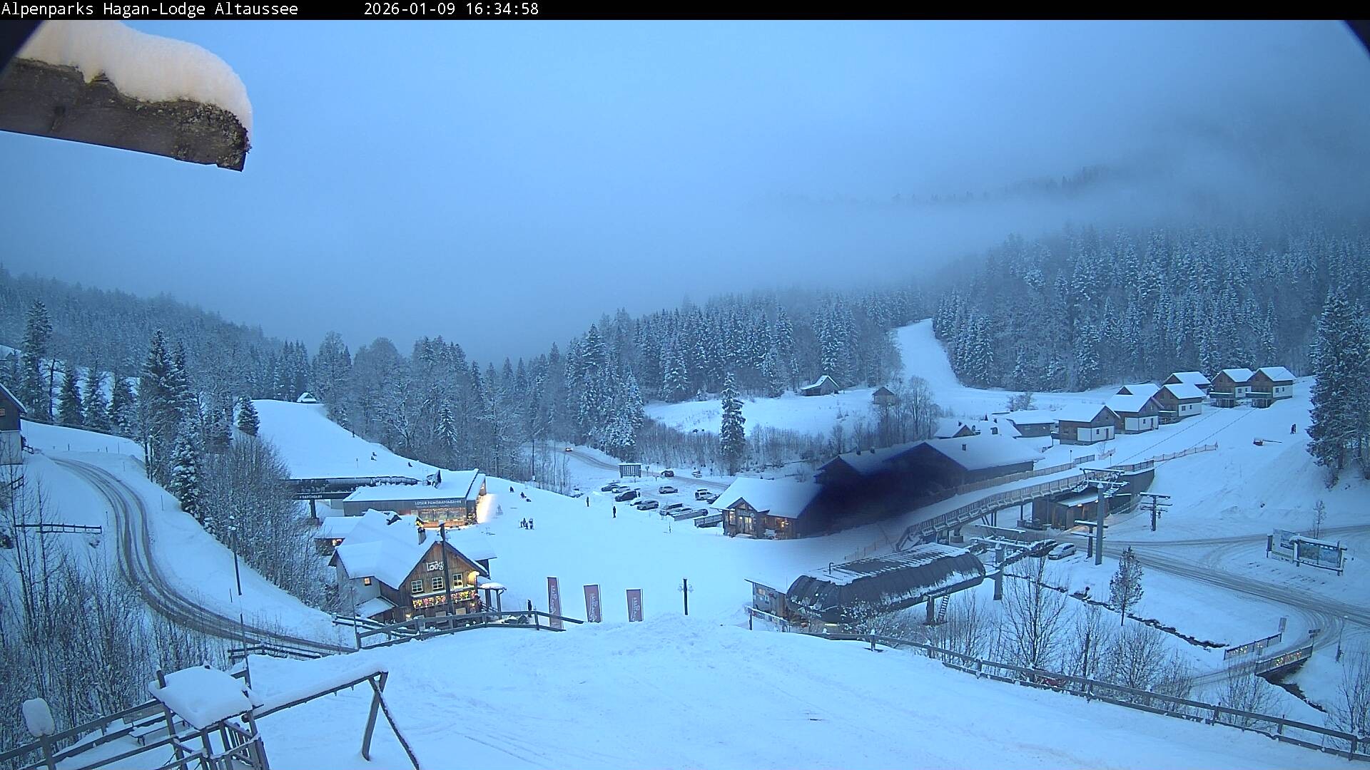 Archiv Foto Webcam Altaussee: Hagan Lodge