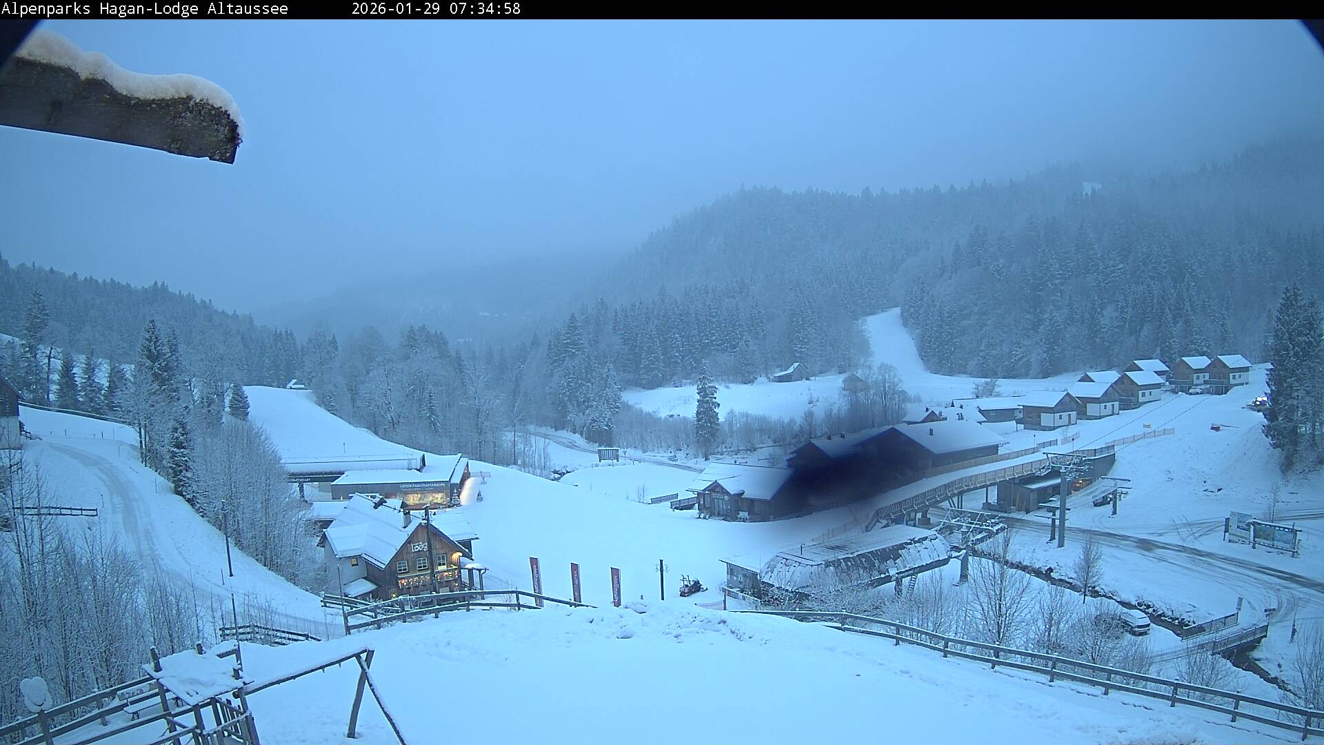 Archiv Foto Webcam Altaussee: Hagan Lodge