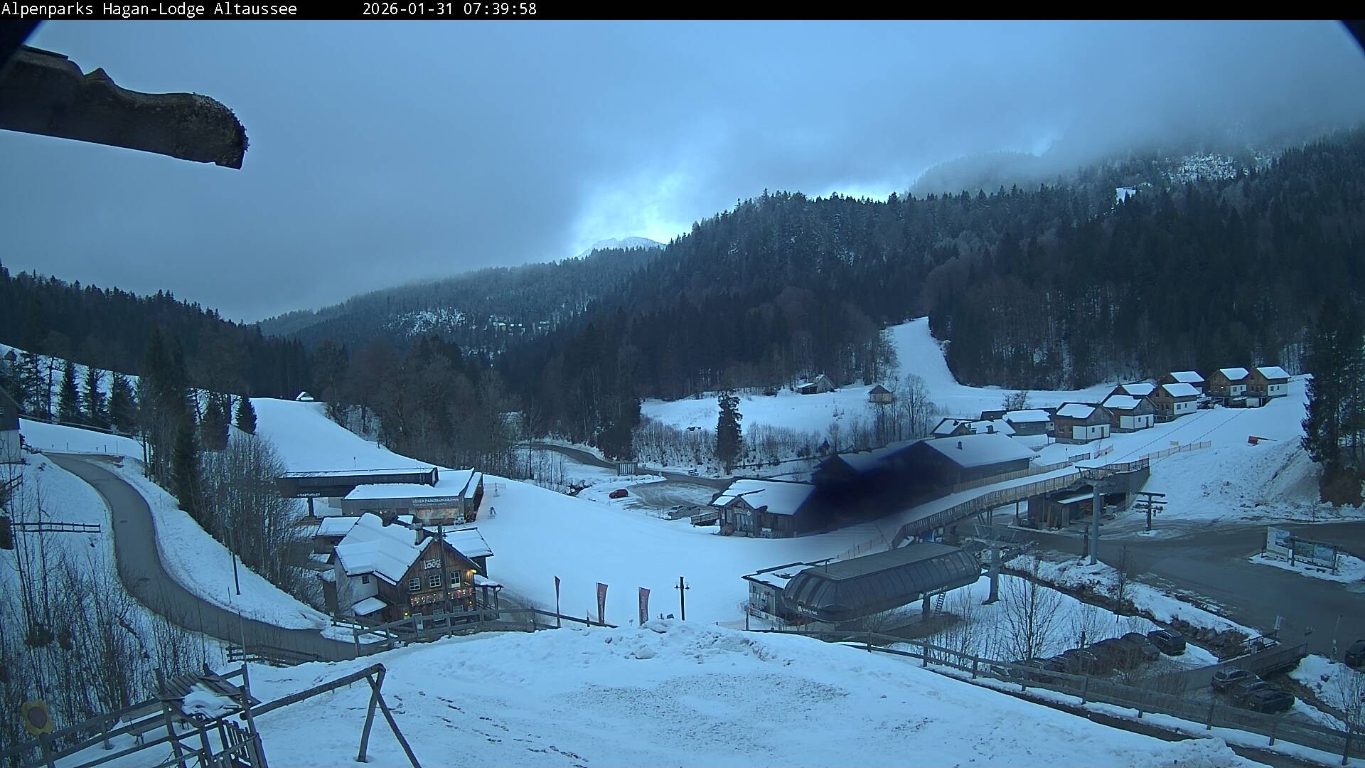 Archiv Foto Webcam Altaussee: Hagan Lodge
