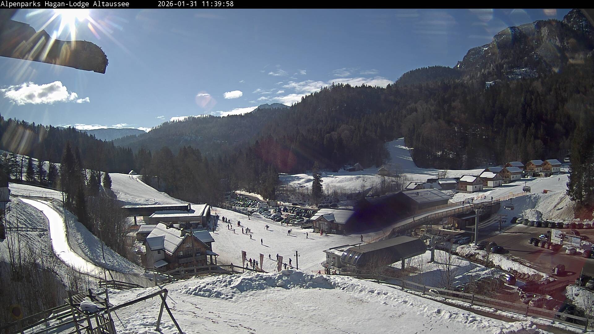 Archiv Foto Webcam Altaussee: Hagan Lodge
