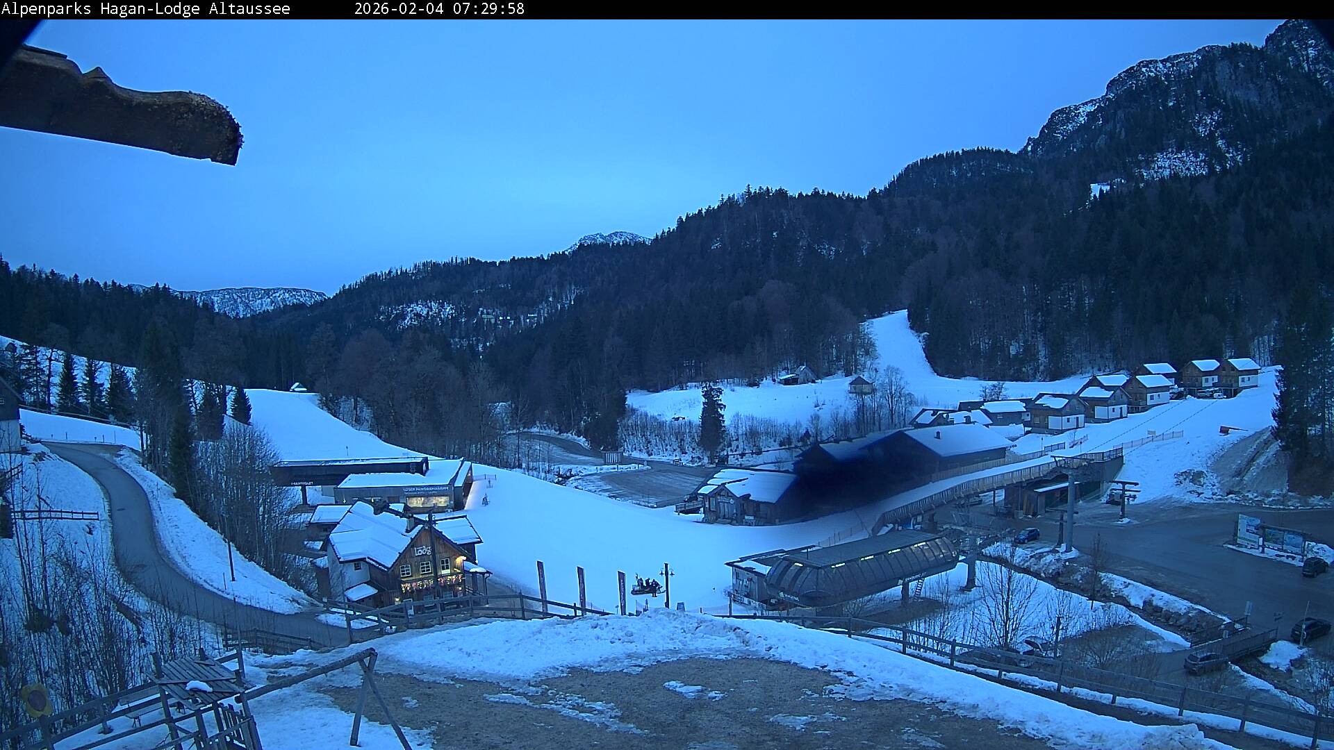 Archiv Foto Webcam Altaussee: Hagan Lodge