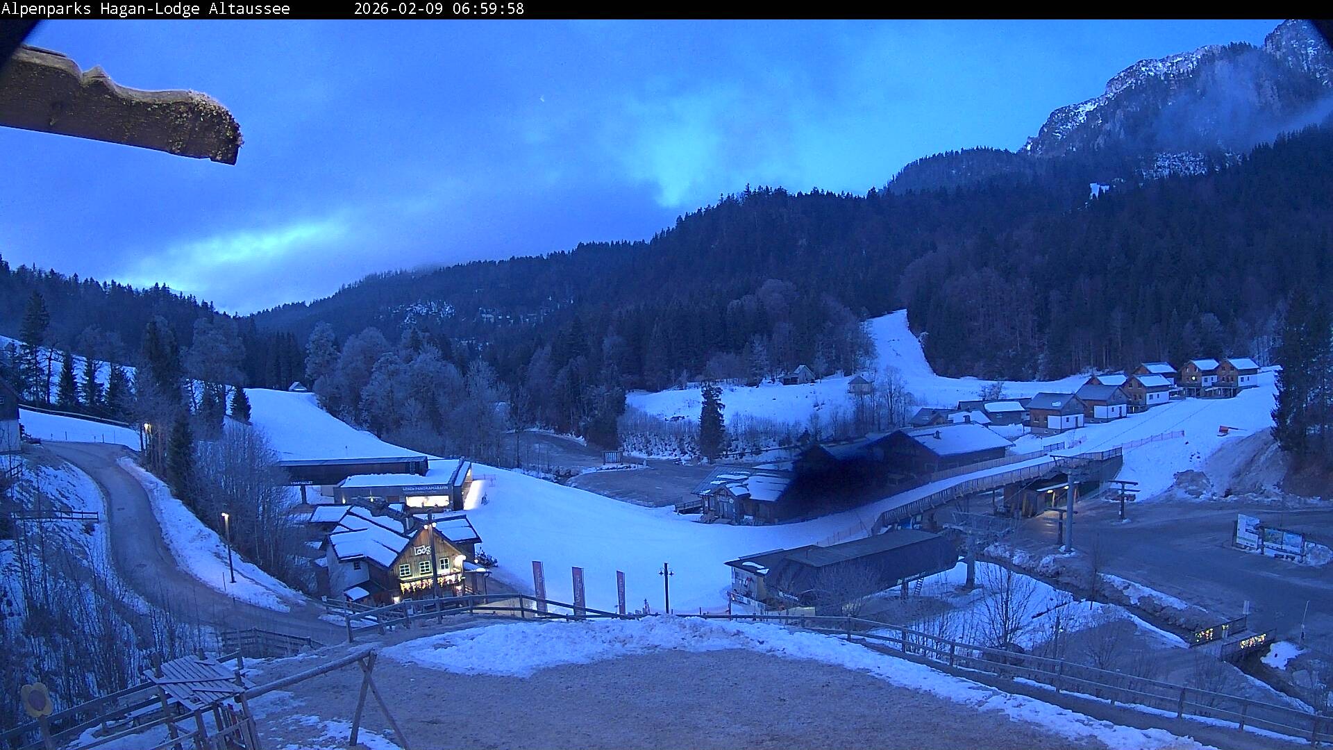 Archived image Webcam Altaussee: Hagan Lodge