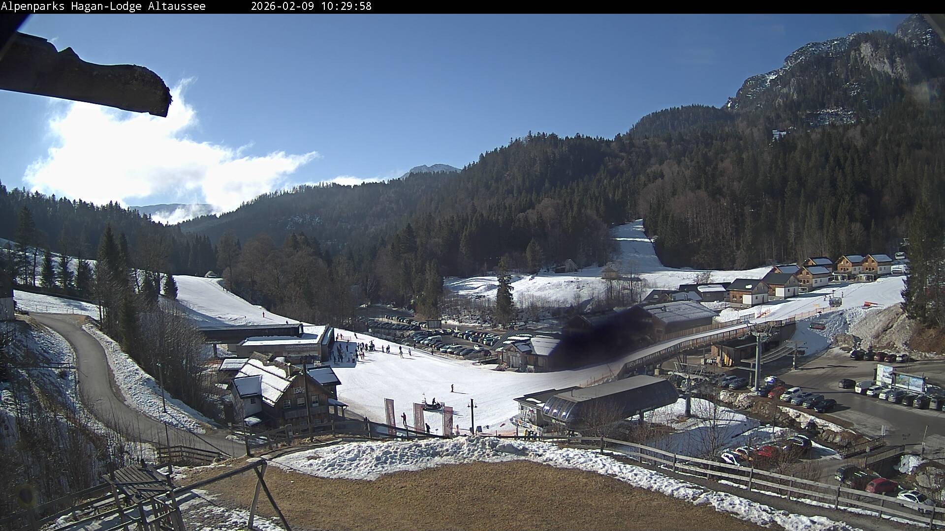 Archived image Webcam Altaussee: Hagan Lodge
