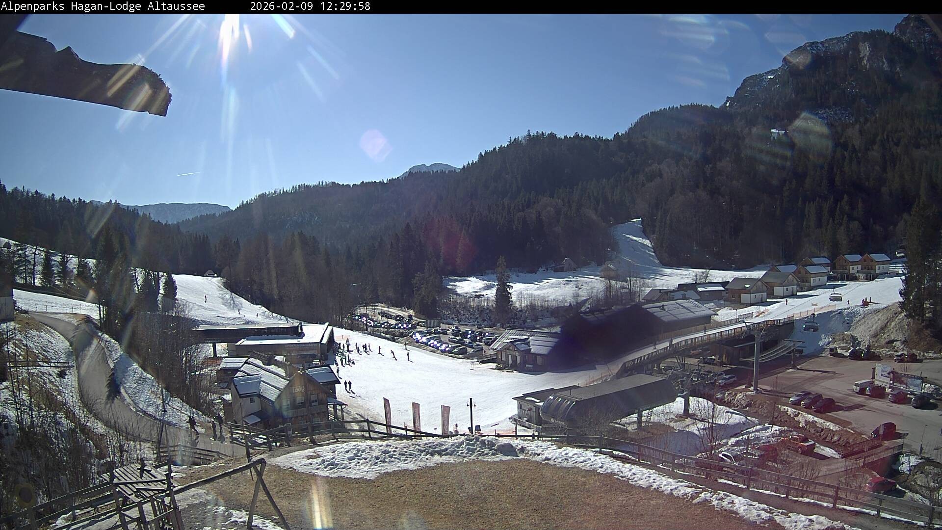 Archived image Webcam Altaussee: Hagan Lodge