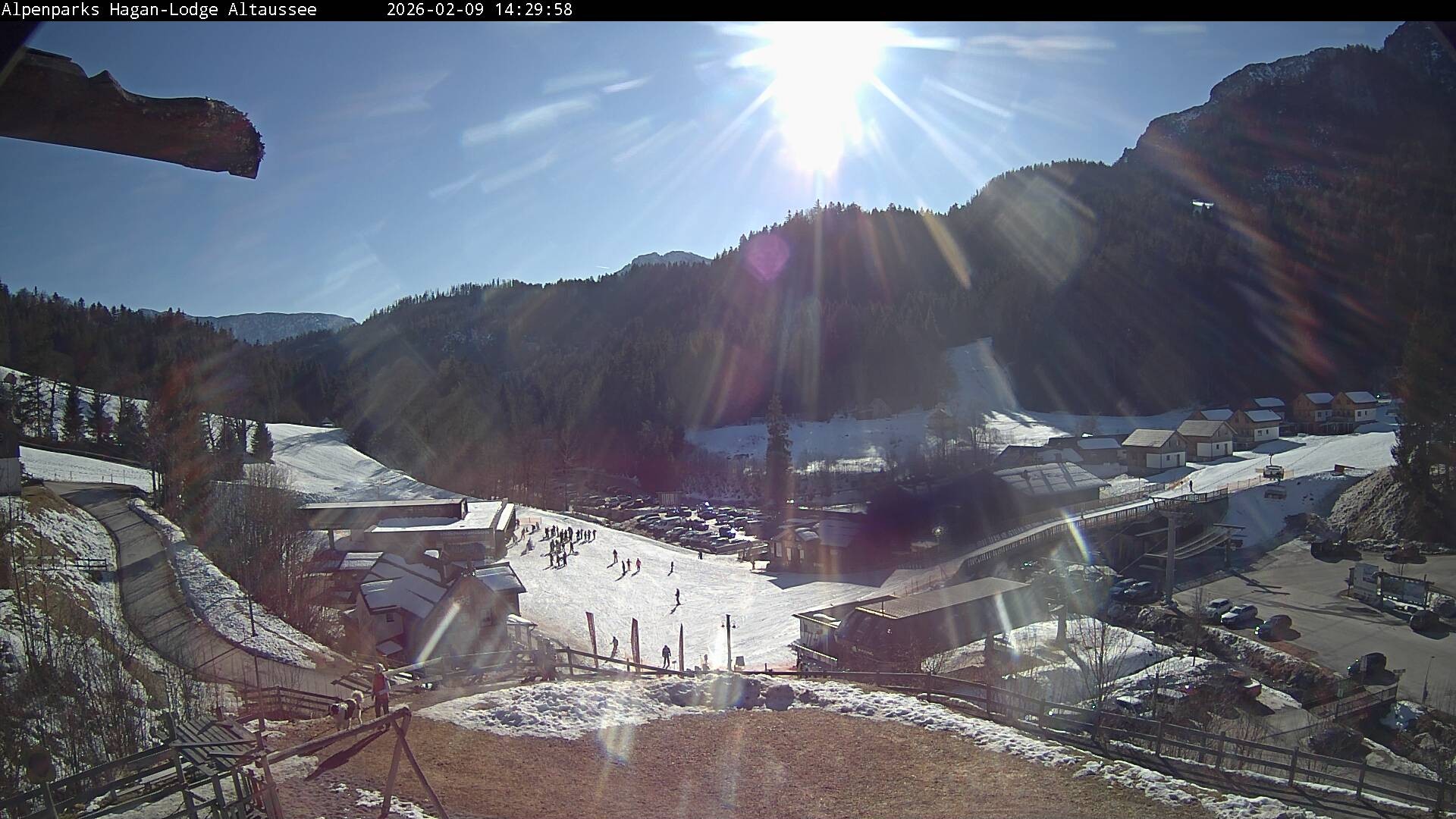 Archived image Webcam Altaussee: Hagan Lodge