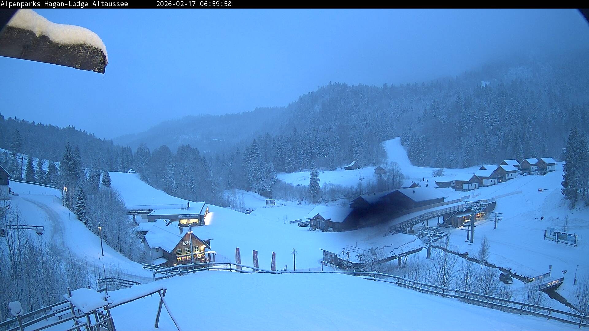 Archiv Foto Webcam Altaussee: Hagan Lodge