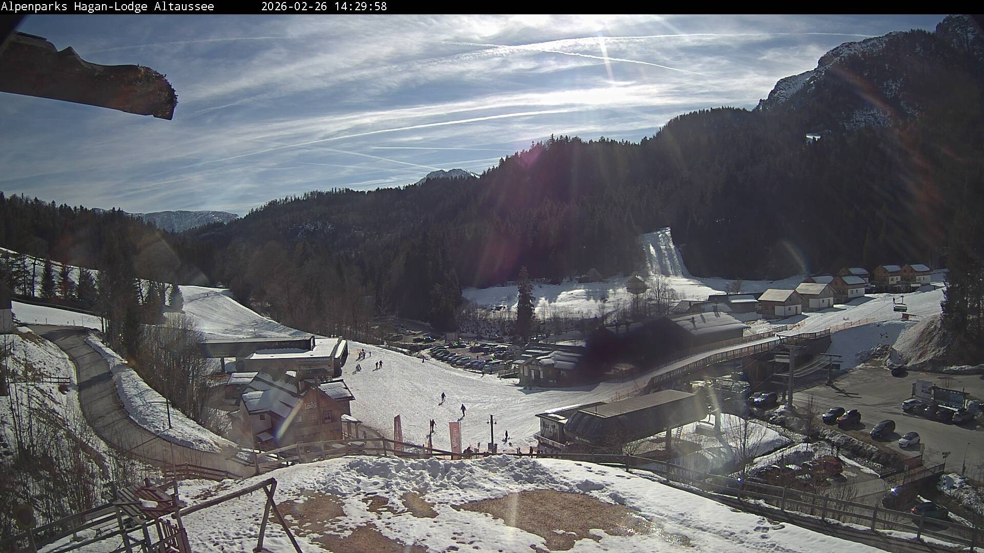 Archiv Foto Webcam Altaussee: Hagan Lodge