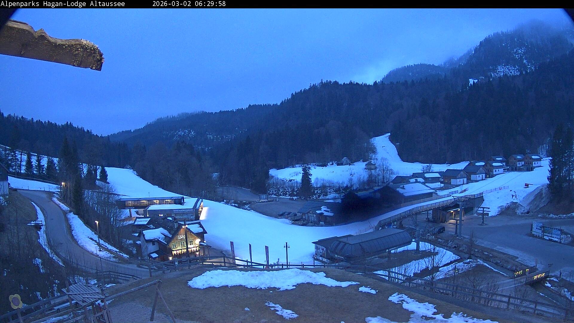 Archiv Foto Webcam Altaussee: Hagan Lodge