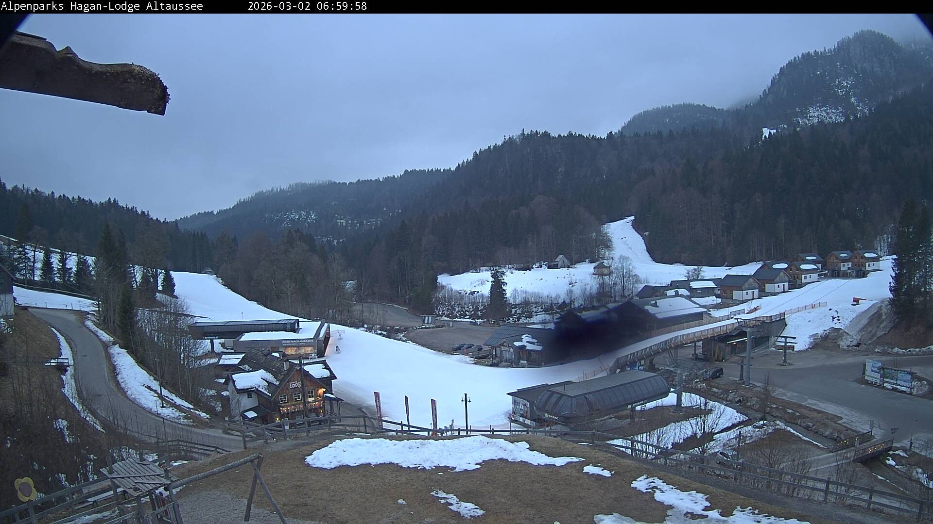 Archiv Foto Webcam Altaussee: Hagan Lodge