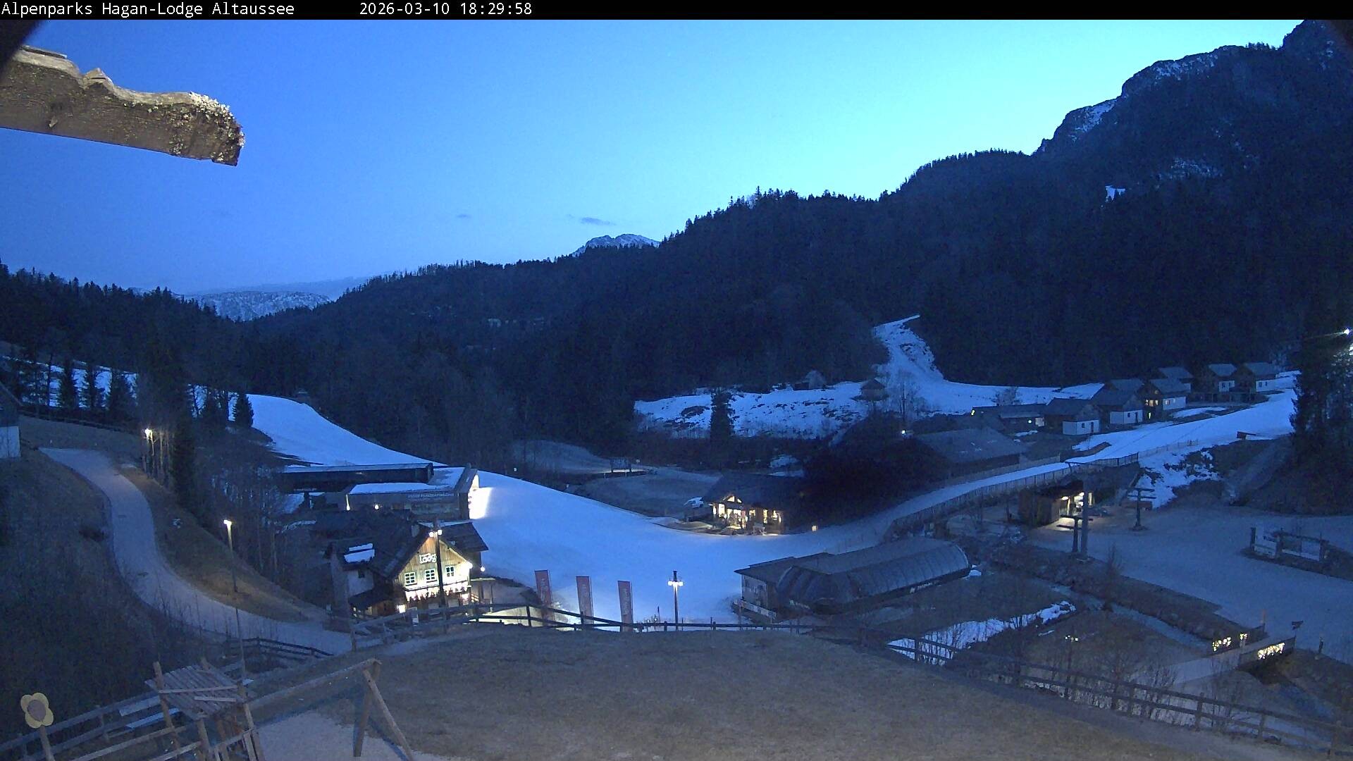 Archiv Foto Webcam Altaussee: Hagan Lodge