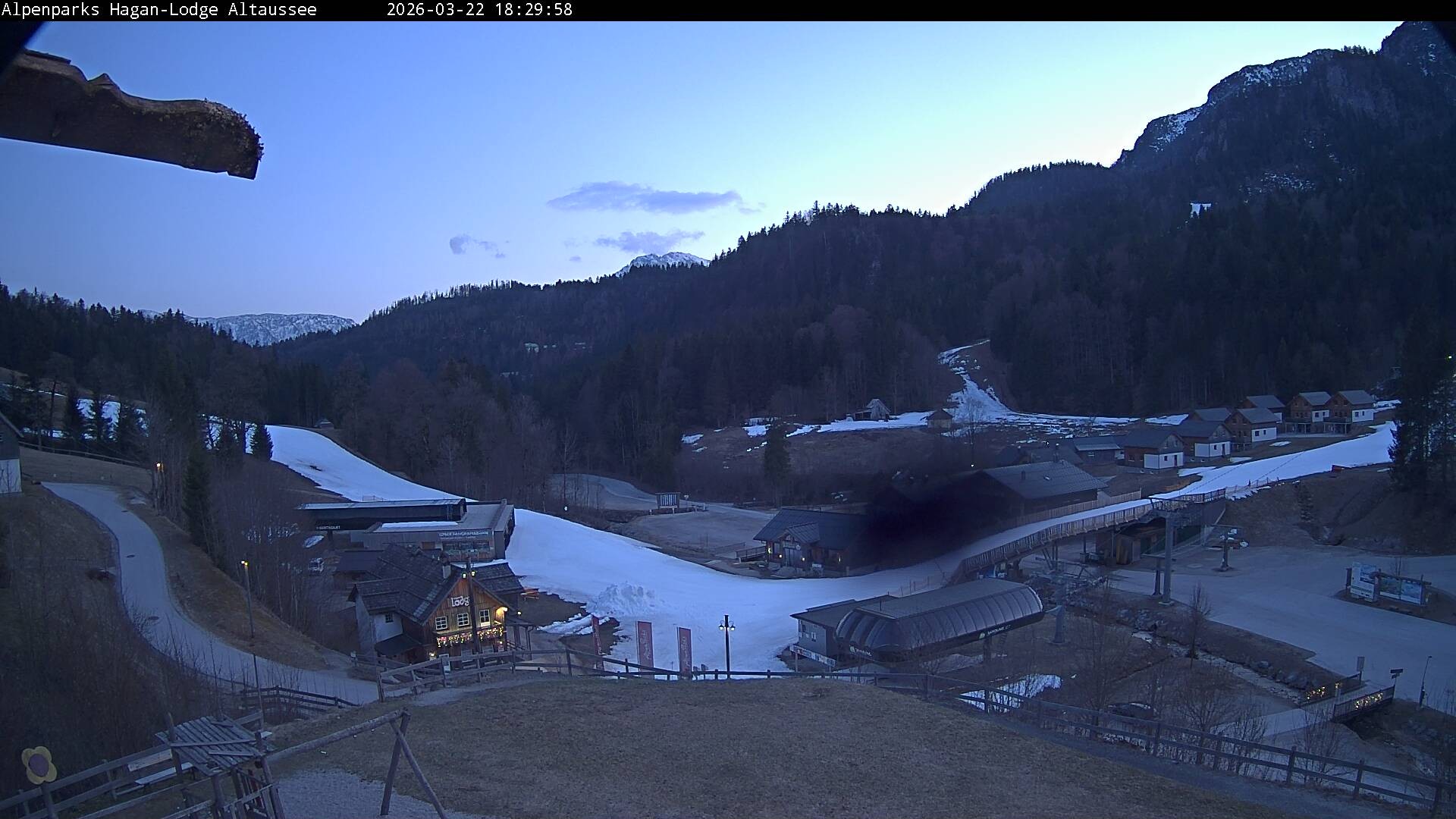 Archiv Foto Webcam Altaussee: Hagan Lodge